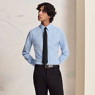 H織りタイ 7 cm 《ファソネ H》 | Hermès - エルメス-公式サイト